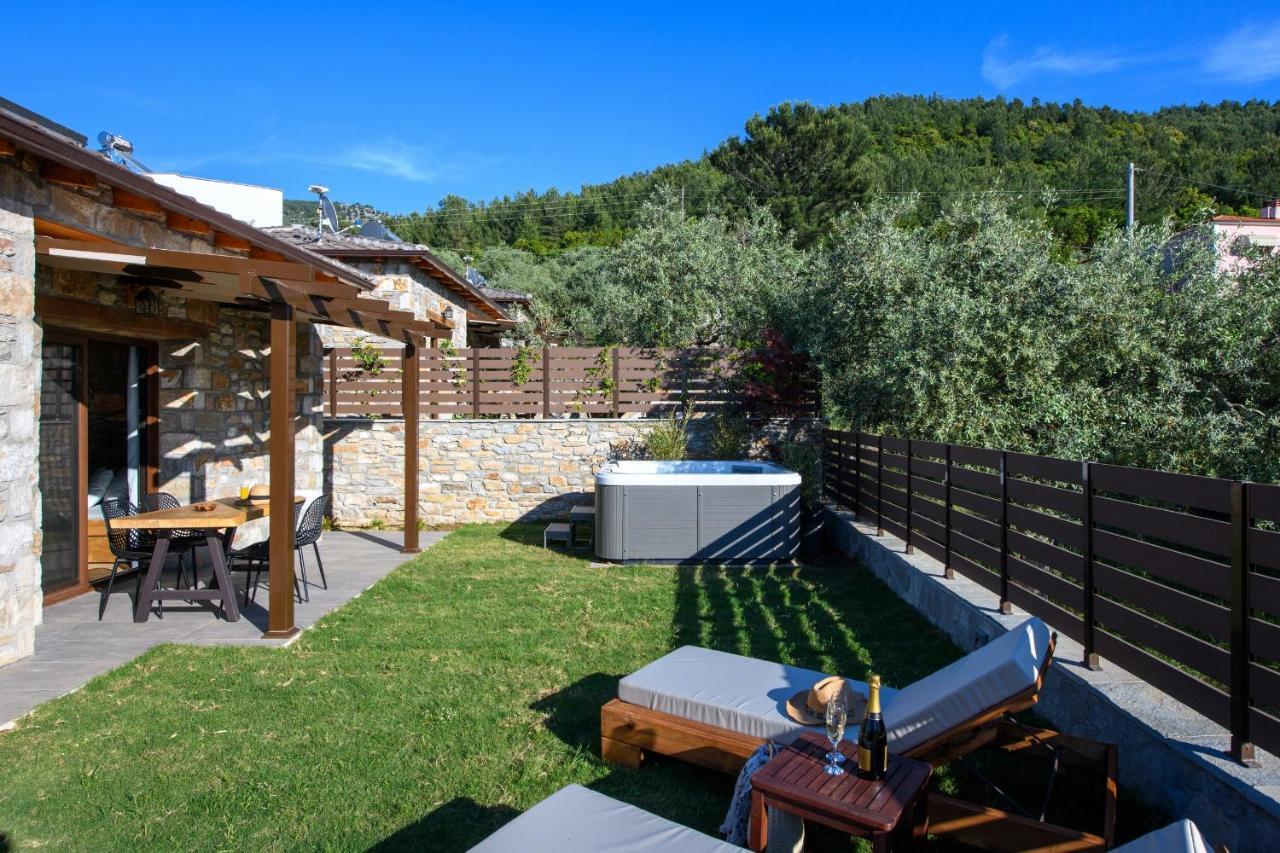 La Terra Petra Villa Skala Rachoni  Exterior foto