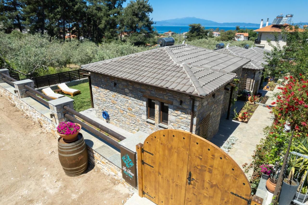 La Terra Petra Villa Skala Rachoni  Exterior foto